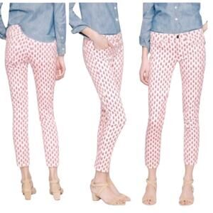 J. CREW CROPPED MATCHSTICK SKINNY STRAIGHT JEANS -W27 NWOT